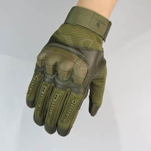 Gants tactiques de qualité supérieure Gants de travail en cuir grainé Imperméable à l'eau Meilleur prix Gants tactiques de sécurité pk 2025 - Product Image 1