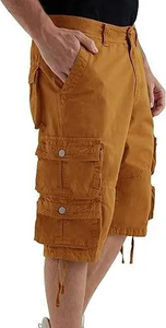 Shorts pour hommes de haute qualité, shorts cargo pour hommes, shorts de sport décontractés d'été, pantalons tactiques multi-poches, nouveau style jean court - Product Image 3