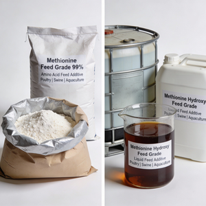 เมไทโอนีน กรดอะมิโน เกรดอาหารสัตว์ ชนิดผงและชนิดน้ำ สำหรับโภชนาการปศุสัตว์ - Product Image 2