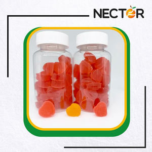 Emballage personnalisé de haute qualité pour les compléments alimentaires pour adultes - Gommes à mâcher multivitaminées à la pomme (stimulant immunitaire) - Product Image 2
