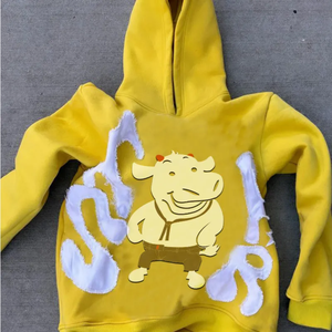 Sudadera con capucha de algodón estilo marca logotipo estampado personalizado sudaderas con capucha para Hombre Sudaderas con capucha y sudaderas para hombre unisex - Product Image 2