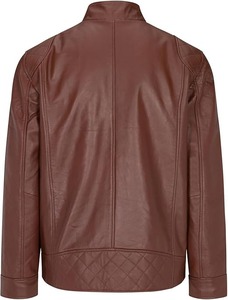 Chaqueta Phantom de Cuero 100% Cuero Genuino para Hombre, Calidad Premium, Impermeable, Transpirable, Ropa de Invierno, Estilo Casual, Cierre de Cremallera - Product Image 2