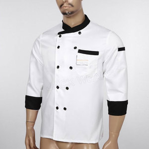 Classic <b>Top</b> Quality <b>Chef</b> Jacket for Sale New Design Custom Wholesale Price <b>Chef</b> Uniform in Different Design - Product Image 4