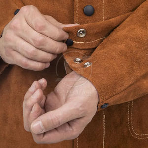 เสื้อแจ็คเก็ตนิรภัยสำหรับช่างเชื่อม ระบายอากาศได้ดี น้ำหนักเบา สำหรับฤดูหนาว ปี 2025 ทนความร้อน ผลิตในประเทศปากีสถาน สำหรับผู้ชาย - Product Image 4