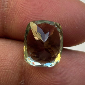 Piedras preciosas sueltas pulidas naturales facetadas con corte de corazón tratado con calor de amatista verde directa del fabricante de la India para la fabricación de joyas - Product Image 3