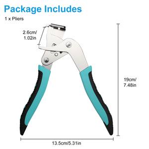 Pince professionnelle pour démontage de garnitures automobiles, kit d'outils pour clips de panneaux de porte de voiture, rivets et épingles de fixation en plastique - Product Image 4