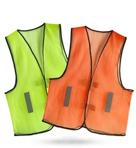 Gilet de sécurité de travail en polyester 100% de haute qualité vestes de travail imperméables avec poches réflecteurs haute visibilité pour vêtements de travail - Product Image 5