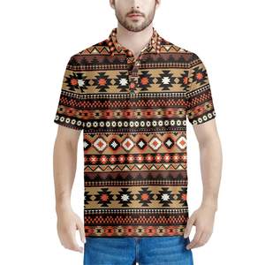 Bordado LogoT-Shirts Plain Golf Polo Camisetas Hombres Sublimación Impreso Golf Shirt - Product Image 1