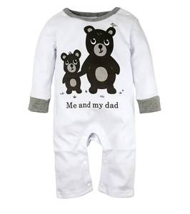 ชุดรอมเปอร์ของเด็กผู้ชายเด็กผู้หญิง0-12เดือนผ้าคอตตอน100% พิมพ์ลายการ์ตูน - Product Image 3