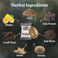 Vente chaude indienne Swad Candy Jar Digestive & Tangy Indian Masala Saveur Sweet Toffee 200 Candy Jar Candy Tasty Toffee