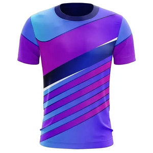 Tela de poliéster de alta calidad 2025 nuevo estilo buena sublimación 3D camiseta para adultos diseño personalizado ropa Casual camiseta de hombre - Product Image 3