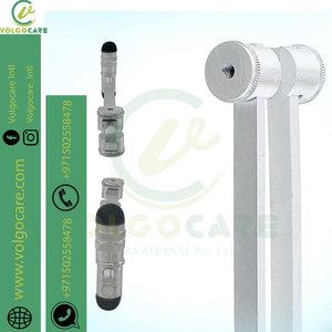 Marteau réflexe manuel de qualité médicale 2024, marteau combiné diapason, fabriqué en acier inoxydable, certifié CE - Product Image 6