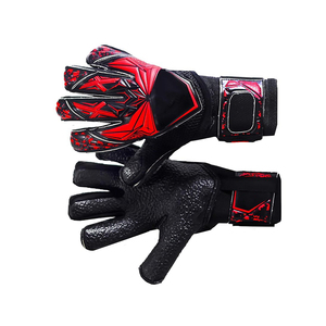 Gants de gardien de but de football professionnels, respirants, adhérence forte, protection des doigts, matériau PU, bracelet de poignet réglable - Product Image 2