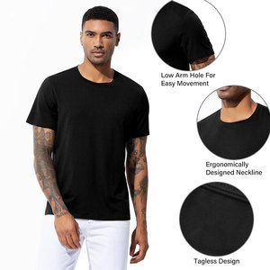 เสื้อออกกำลังกายผ้าโพลีเอสเตอร์สำหรับผู้ชายเสื้อยืดออกกำลังกายแห้งเร็วเสื้อกีฬาระบายอากาศได้น้ำหนักเบาใส่สบายสำหรับฝึกซ้อม - Product Image 2