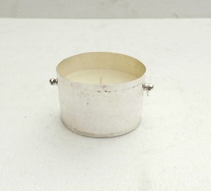 Iluminación romántica decoración del hogar vela única tarro hecho a mano redondo perfumado directo de fábrica tarro de vela de Metal - Product Image 6