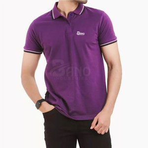 2024เสื้อยืดผ้าใยไผ่สำหรับผู้ชายผ้าคอตตอนแห้งเร็วผ้าถักลายสีพื้น220ก. ระบายอากาศได้ดี - Product Image 4