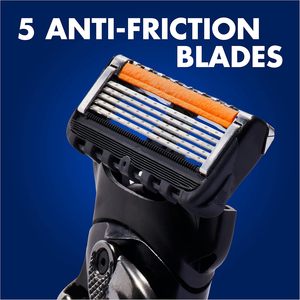 Gillette-Hojas de afeitar Alt Fusion 5 ProGlide con hoja de corte de precisión y revestimiento suave, color naranja (paquete de 12) - Product Image 6
