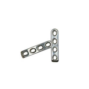 2,0 S.S. Juego de 2 placas de bloqueo rectas para implantes ortopédicos veterinarios, herramientas manuales para mascotas, instrumentos quirúrgicos para perros - Product Image 5