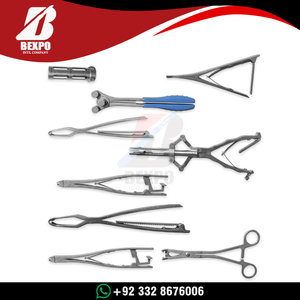 Juego de Instrumentos Quirúrgicos Ortopédicos Manuales de Titanio para Sistema de Fijación Toracolumbar Posterior - Product Image 3