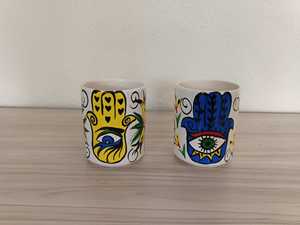 DAFNI <b>BIG</b> PAZAR Custom 3D Relief Ceramic Mug Handmade Hand Painted Cute Fruit Design Dishwasher Safe Gift Box - Product Image 2