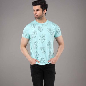 Camisetas de moda de alta calidad para hombres, fabricantes personalizados, camiseta de Diseño de manga corta de algodón pesado - Product Image 2