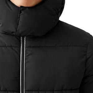 Veste matelassée à capuche de haute qualité sur mesure pour hommes, super douce avec col montant et poches latérales, vestes à bulles en gros - Product Image 6