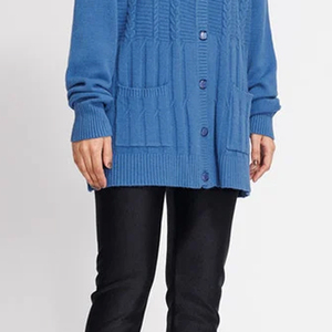 Pulls en tricot de haute qualité pour femmes adultes, décontractés, couleur unie, tricotés à la main, pulls en coton pour femmes, taille régulière - Product Image 5