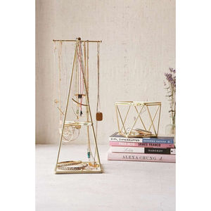 Présentoir à bijoux plaqué or fait main de vente chaude avec la qualité supérieure du fabricant indien à bas prix - Product Image 6