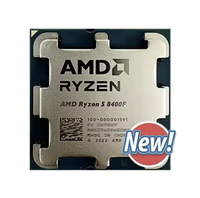 AMD R5 CPU Desktop 8400F, mesin delapan inti 6-Core dengan kecepatan 4.5GHz 12MB 65W 12Nm