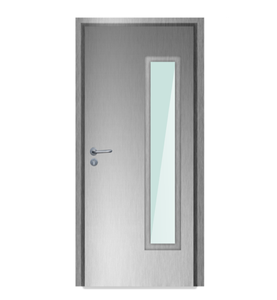 Puerta de PVC de movimiento rápido de acero inoxidable de alta calidad Mejor precio Plegable Estilo abierto Exterior Diferentes tamaños Opciones de color disponibles - Product Image 1