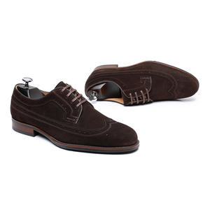 Chaussures en cuir respirantes avec talon rembourré et semelle souple, chaussures de mode pour hommes, chaussures décontractées - Product Image 3