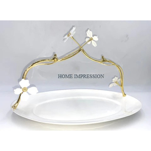 Cuenco para servir comida de acero y Metal de último diseño, cuenco para servir comida con forma personalizada de primera calidad, cuenco para servir comida con soporte de aluminio - Product Image 5