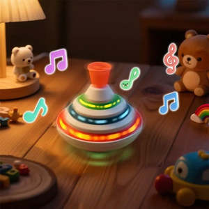 Toupies magiques avec effets lumineux et gyroscopiques, fabriquées en plastique durable - Product Image 4