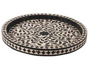 ถาดเสิร์ฟกาแฟทำมือสุดหรูถาดรองกระดูกรอมฎอนสำหรับมื้อเช้าอาหารผลไม้ชากาแฟ - Product Image 5