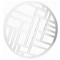 Plaque de chargement pour Restaurant en acier inoxydable, service créatif de luxe, collations, Fruits, Dessert et doux, fait à la main, doré, blanc