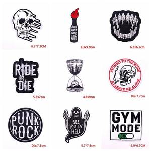 Accesorios de ropa de moda, parches bordados personalizados con logotipo personalizado bonito, parches bordados de hierro para ropa - Product Image 6