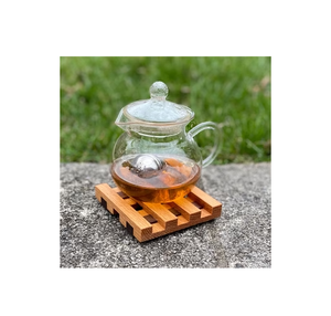 Posavasos Decoración Soporte para tetera de madera 100% salvamanteles personalizados de madera de mango real para el producto más vendido - Product Image 1