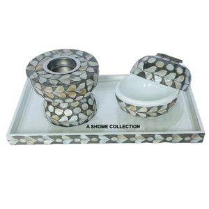 Estilo árabe metal Bakhoor hogar decorativo y Golden Top Iglesia quemador de incienso titular para refrescar el aire - Product Image 4