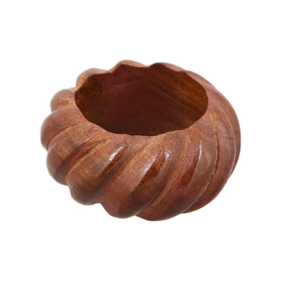 Vente en gros de ronds de serviette en bois d'acacia pour le design imploré ronds de serviette faits à la main design rustique - Product Image 1