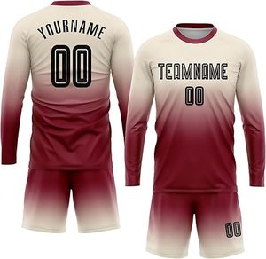 Uniforme de fútbol profesional para niños Nuevo estilo 100% Poliéster Calidad Premium Color sólido Último diseño en venta - Product Image 2