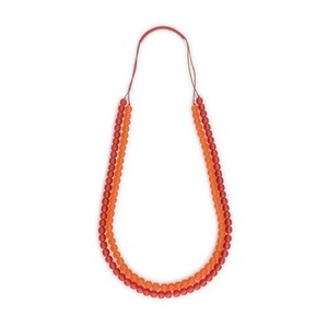 Joyería de maquillaje de lujo para mujer, con cuentas de resina multicolor, elegante diseño ovalado en forma de corazón, precio al por mayor Unisex - Product Image 4