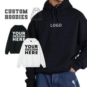 Sweats à capuche épais Boxy Fit Sweats vierges de haute qualité pour l'hiver Sweats à capuche courts à impression personnalisée Expédition DDP - Product Image 2