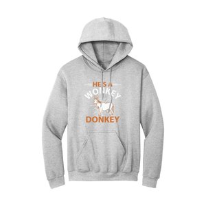 Tela de mezcla de algodón en 260-300 + GSM pesado con bolsillo de canguro Estampado de pecho con tema de animales Diseño y colocación de color personalizable - Product Image 3