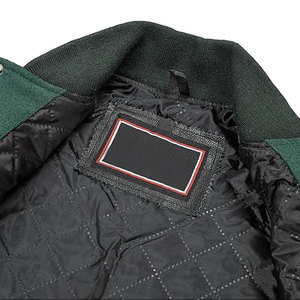 Dernier design Vestes universitaires pour hommes Toile sur le devant Taille personnalisable Vêtements décontractés d'hiver Vestes pour hommes - Product Image 3