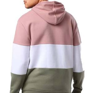 เสื้อมีฮู้ดผ้าคอตตอน100% สำหรับผู้ชายแนวสตรีทผ้าฟลีซปักลายโลโก้ด้วยพลอยเทียมด้านหน้าเป็นเส้นสำหรับฤดูหนาว - Product Image 4