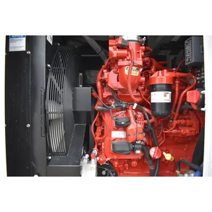 Groupe électrogène diesel industriel de 124 kW avec sélecteur de tension, remorquable, pour usage commercial de secours - Product Image 3