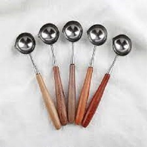 Stainless Steel Spatula Home and Kitchen Colander <b>Spoon</b> Ladle <b>Wood</b> Grain Handle Insulation Kitchenware <b>Cooking</b> Utensil Set - Product Image 4