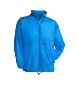Chaqueta cortavientos de lujo Moda informal 100% Poliéster Forro de malla personalizado Chaqueta cortavientos de bloque de color - Product Image 1