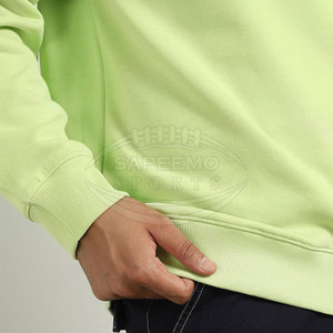 Sudadera de Hombre para Calle, de Poliéster/Algodón, Felpa, Cálida para Invierno, Tacto Suave, Estampado, Estilo Urbano Moderno, Alta Calidad - Product Image 6