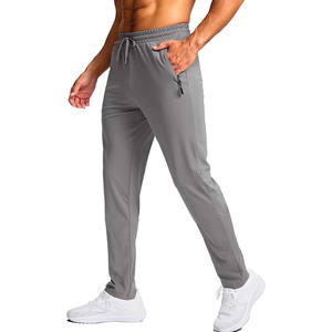 กางเกงวอร์มสำหรับผู้ชายกางเกงวิ่งออกกำลังกายมีซิปน้ำหนักเบา - Product Image 1